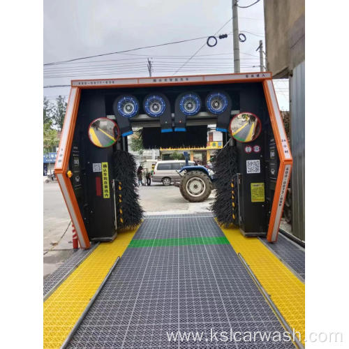 Automatic car washing machine washing mode